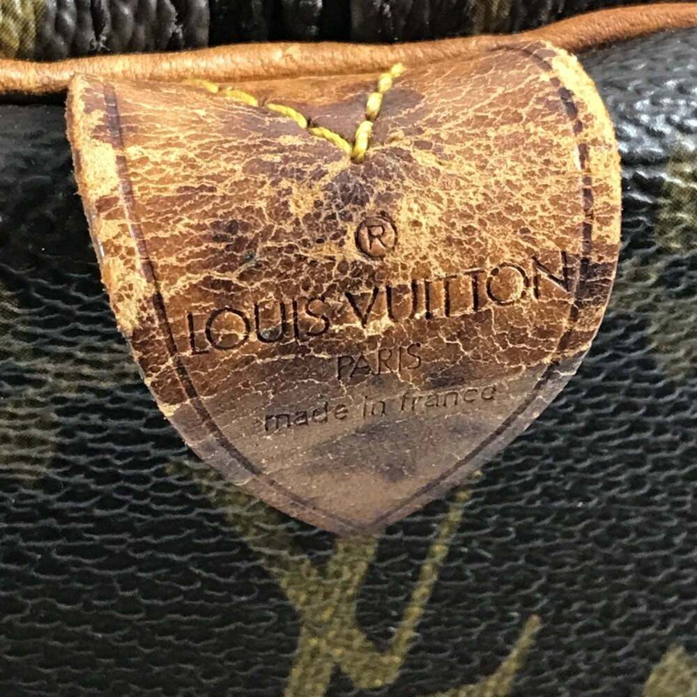 LOUIS VUITTON Brown Monogram Canvas Keepall 60 Boston Bag - Picture 5 of 16